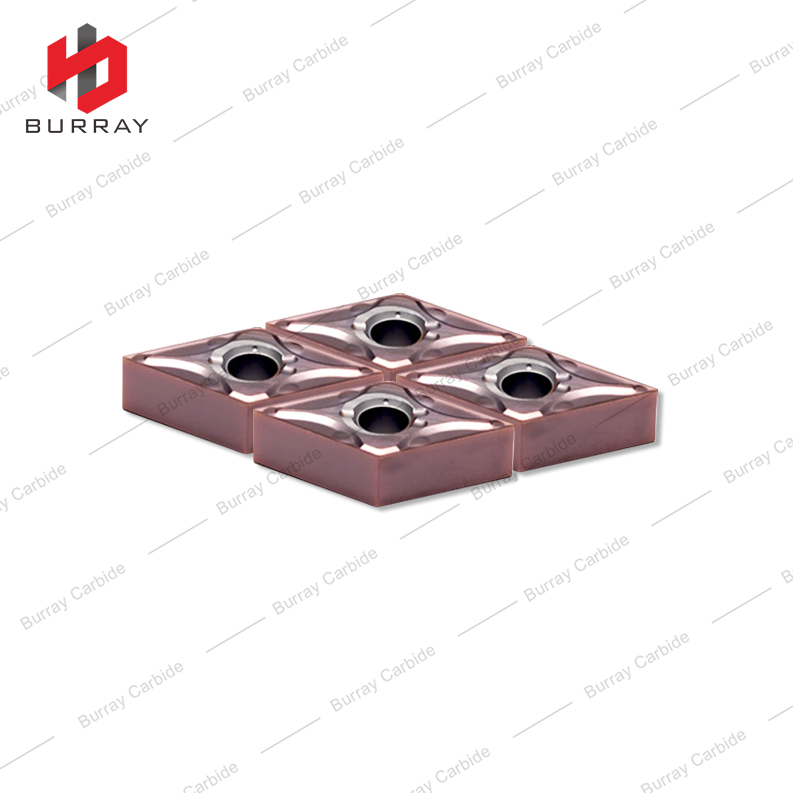 CNC Rhombic Turning Inserts DNMG150604/08/12-SL for Processing Steel and Stainless Steel with PVD Coated