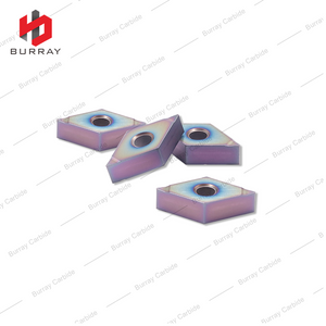 CNC Turning Inserts for Hardened Steel and High-hardness Steel DNMG150604-N with Colored PVD Coating for Stainless Steel Turning