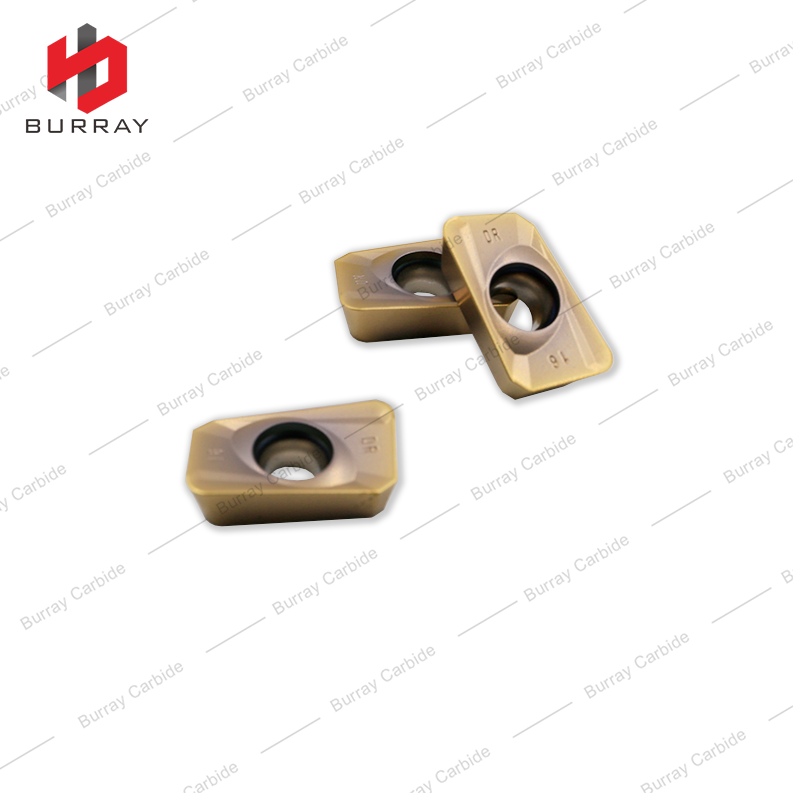 CNC Milling Inserts APKT160416PDER-DR Cemented Carbide Inserts 1604 High Feed Milling Inserts