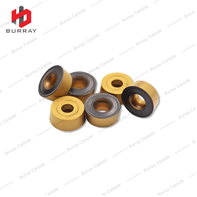 Carbide Face Milling Insert RCMT1606MO for Rough Machining of Steel and Stainless Steel R8 Turning Insert