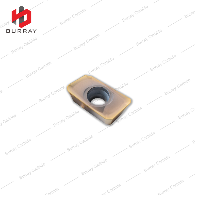 CNC Face Milling Insert, Cemented Carbide APMT160416PDER-F for High Feed Stainless Steel Machining