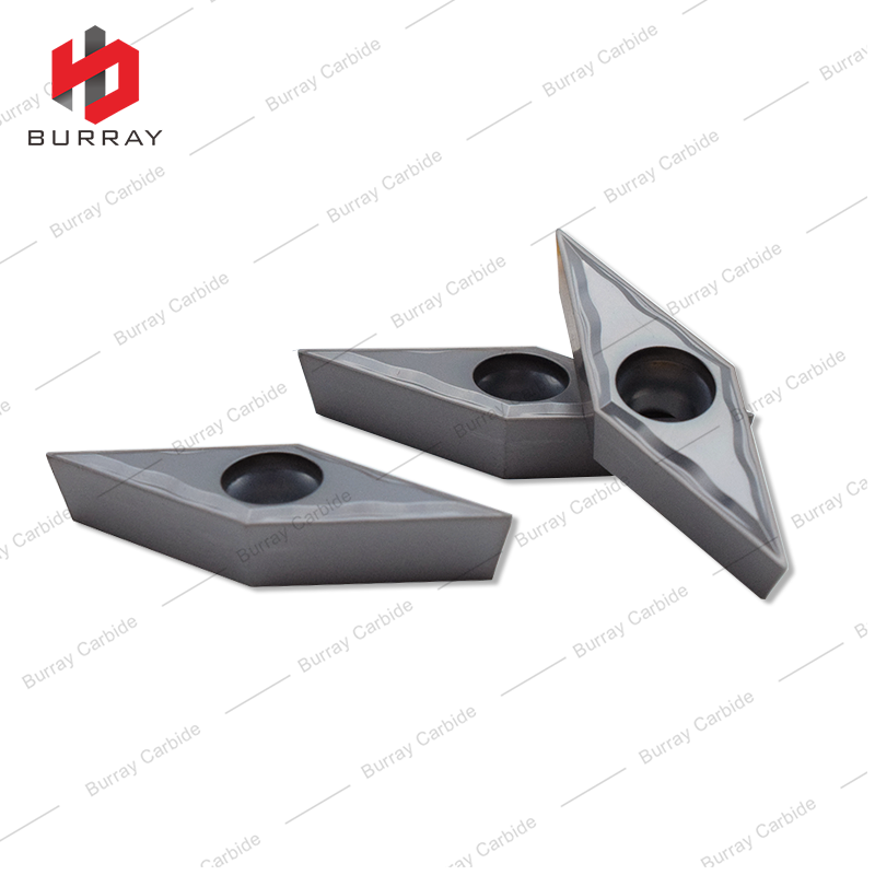 VBMT1604 Carbide Turning Inserts VBMT160402-MSK Diamond Shape for External Turning Tool