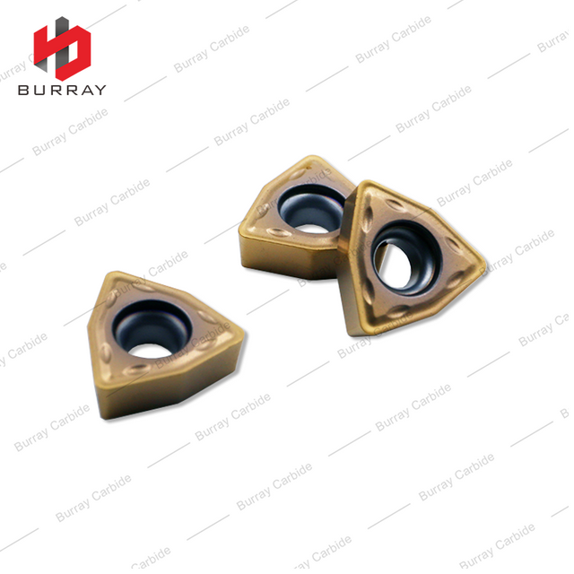 Carbide Inserts WCMT050308-FN CNC U-Drill Insert for Steel and Stainless Steel Machining