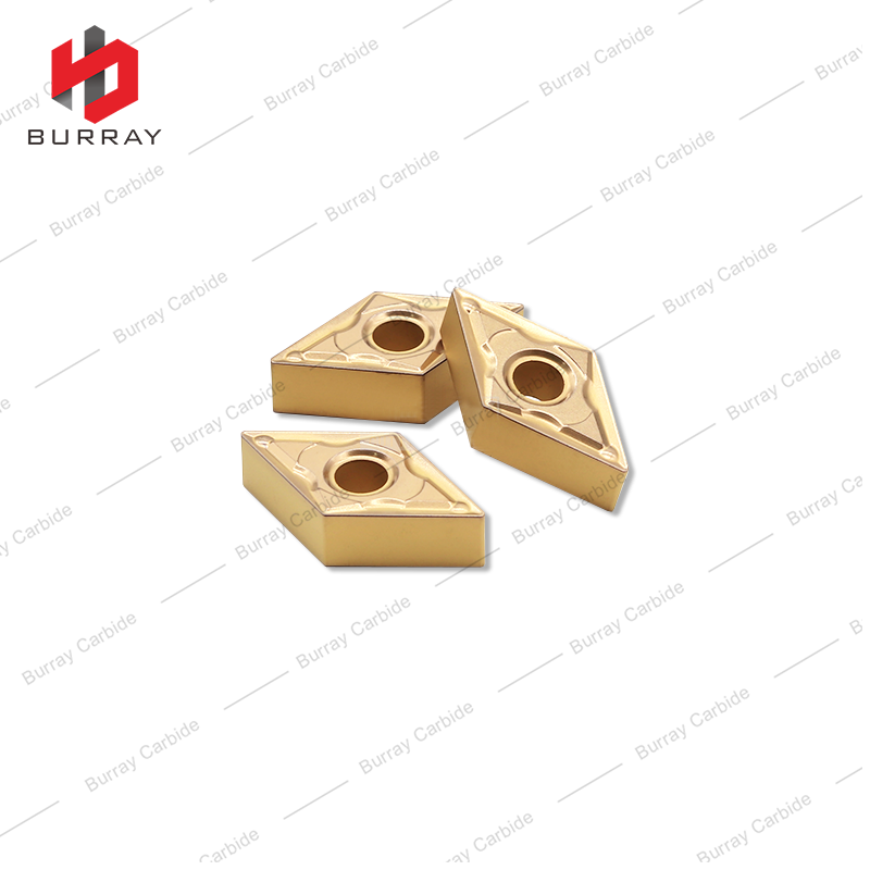 CNC Turning Insert DNMG110404-GK Negative Rake Angle Turning Tool CVD Coating for Steel Machining 