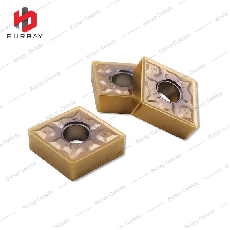 Carbide Turning Inserts CNMG120408-TF for Steel and Stainless Steel CNMG CNC Lathe Turning Tool