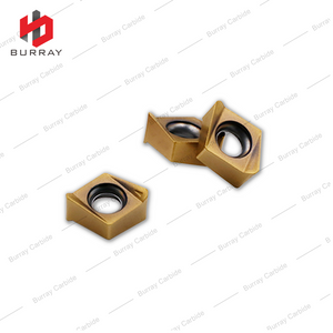 4NMT060308R Carbide Milling Inserts Yellow Coated CNC Turning for Milling