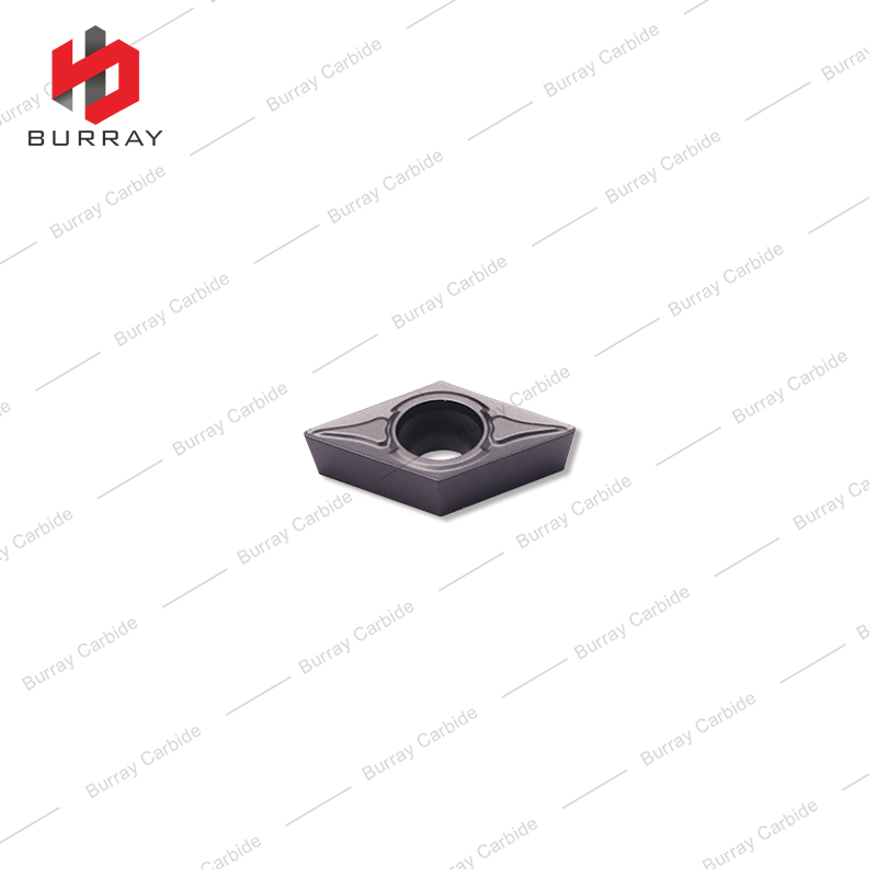 DCMT11T308- TM Turning Indexable Inserts with Black Coating for Steel