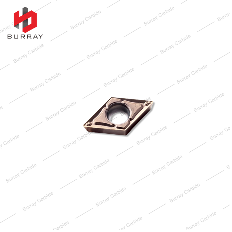 DCMT11T304-73 CNC Rhombic Insert with PVD Coated External Turning Boring Insert for Stainless Steel