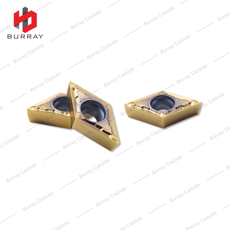 CNC Turning Parts Machinery Insert for Turning 55 Degree Angle DCMT11T304-MV Diamond Cutting Tool Carbide Inserts