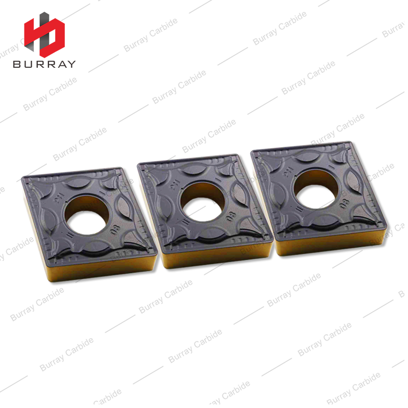 Carbide Inserts CNMG190606‑PM Rhombic CNC Turning Insert Square Heavy‑duty Insert for Steel and Stainless Steel