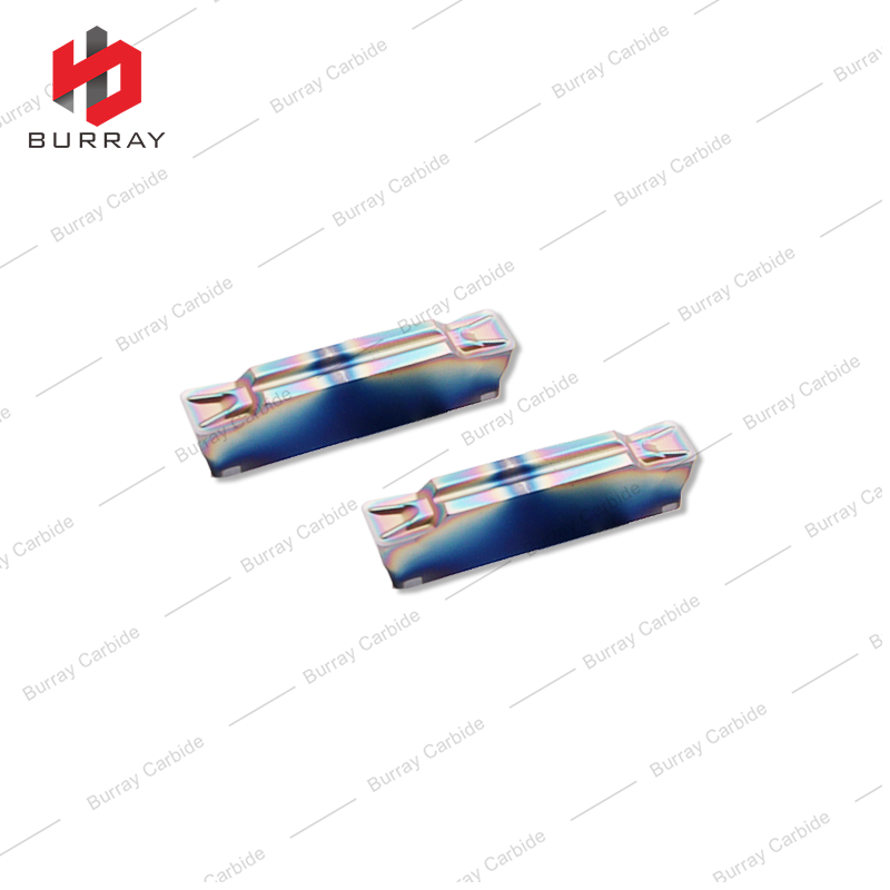 MGMN CNC Lathe Grooving Insert Colored Coated Quenched Steel MGMN500-T Titanium Alloy Turning Cutting Grooving
