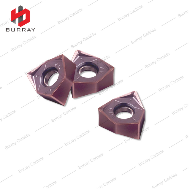 MNMU CNC Lathe Tungsten Carbide Insert WNMU080608 Indexable Milling Insert for Heavy Cutting and High Feed Machining