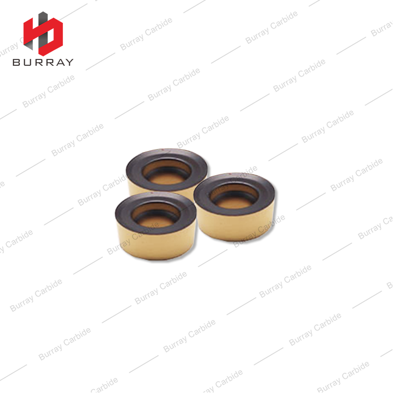 CNC Round Insert RCMT0803NO-DZ Milling Insert with CVD Coating for Roughing and Semi-finishing of Steel Workpieces