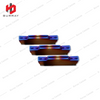 Tungsten Carbide Grooving Inserts MGMN300-M MGMN400-M for Quenched Stainless Titanium Alloy with Colorful PVD Coated