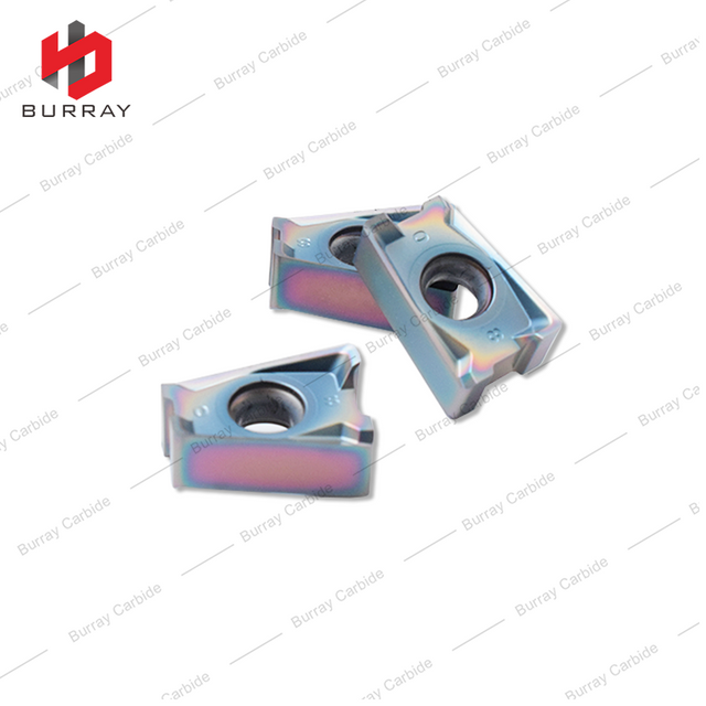 Tungsten Carbide Inserts LNMU High Feed Shoulder Milling Insert LNMU15T608SGE Machining for Hardened Steel and Superalloys