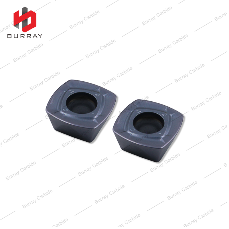 SDMT120512-RD Carbide Inserts for High-Feed Milling Roughing PVD Coating Cast Iron and Stainless Steel