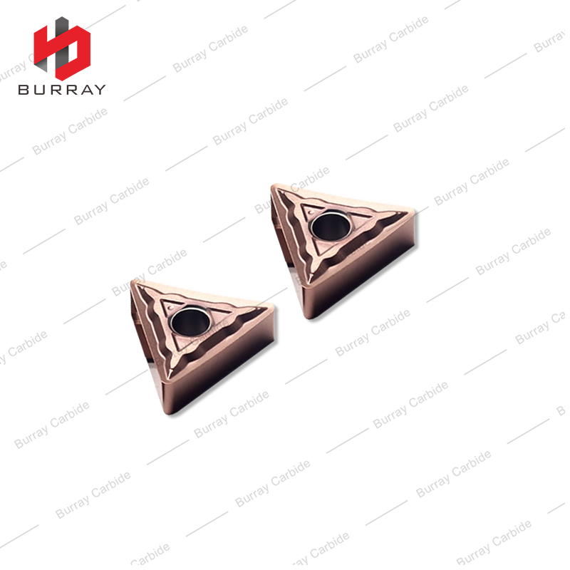 Tungsten Carbide Triangle Turning Insert TNMG160408-73 with PVD Coating Tnmg Negative Turning Insert