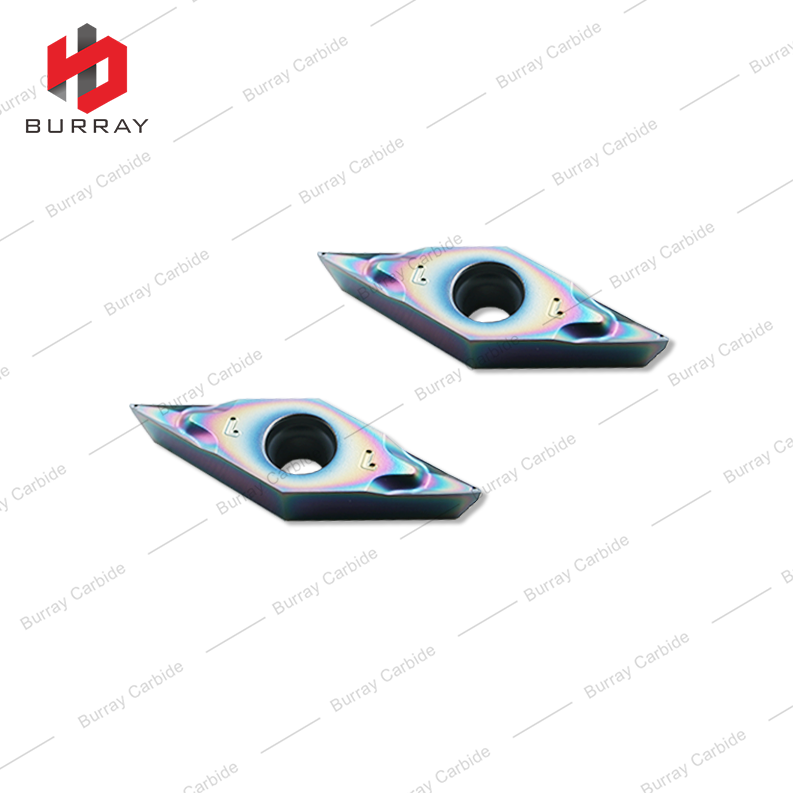 CNC Cutting Tool VCGT Carbide Turning Inserts VCGT110301-CL with PVD Coating for Machining Hardened Steel Materials