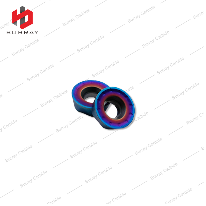 RPMT08T2MO-JS Carbide Cutting Tool Turning Inserts for PVD Coated for Milling of High-Hardness Metal Material