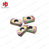 Tungsten Carbide Milling Insert LNMU030303 High Feed Milling Insert with Colored PVD Coating CNC Machining Indexable Cutting Tools