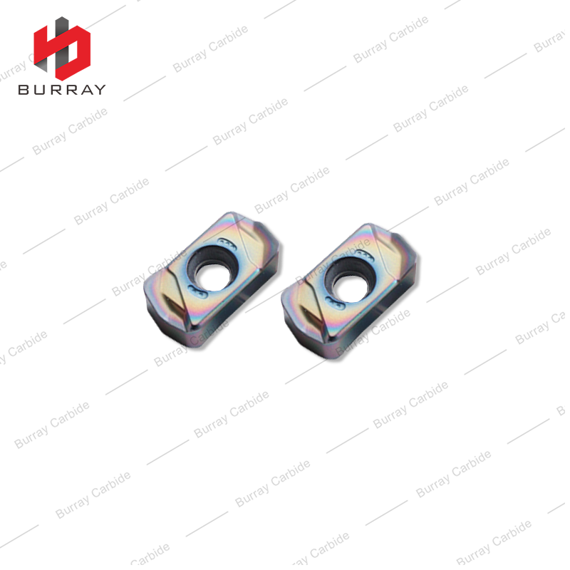 Double Sided High Feed Roughing Insert LNMG0303R-LG CNC Milling Insert Colored Coating