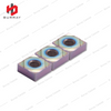 CNC Lathe Turning Tool Insert SNMG120404-N with Colored PVD Coating for Turning of High-Hardness Stainless Steel