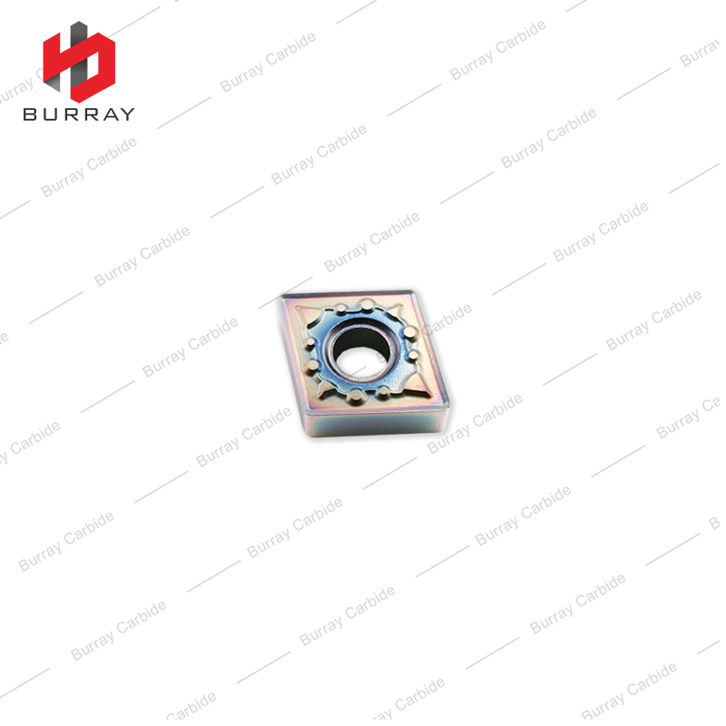 CNMG120408-MS Carbide Insert High Hardness Turning Tool Colorful Coating