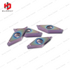 Tungsten Carbide Turning Inserts VBMT160404/08-N CNC Turning Parts Machinery with PVD Coated of High Hardness Quenched Steel Materials