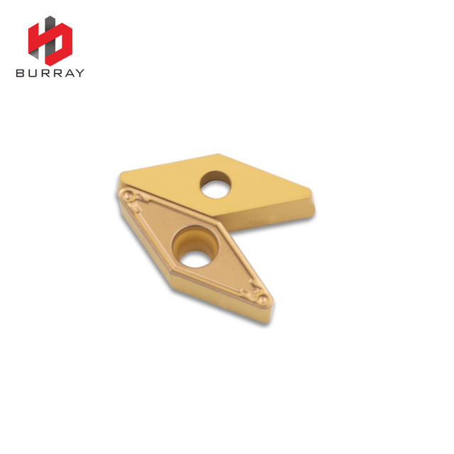 VBMT110308-HQ CVD Coated Tungsten CNC Lathe Tool Turning Insert