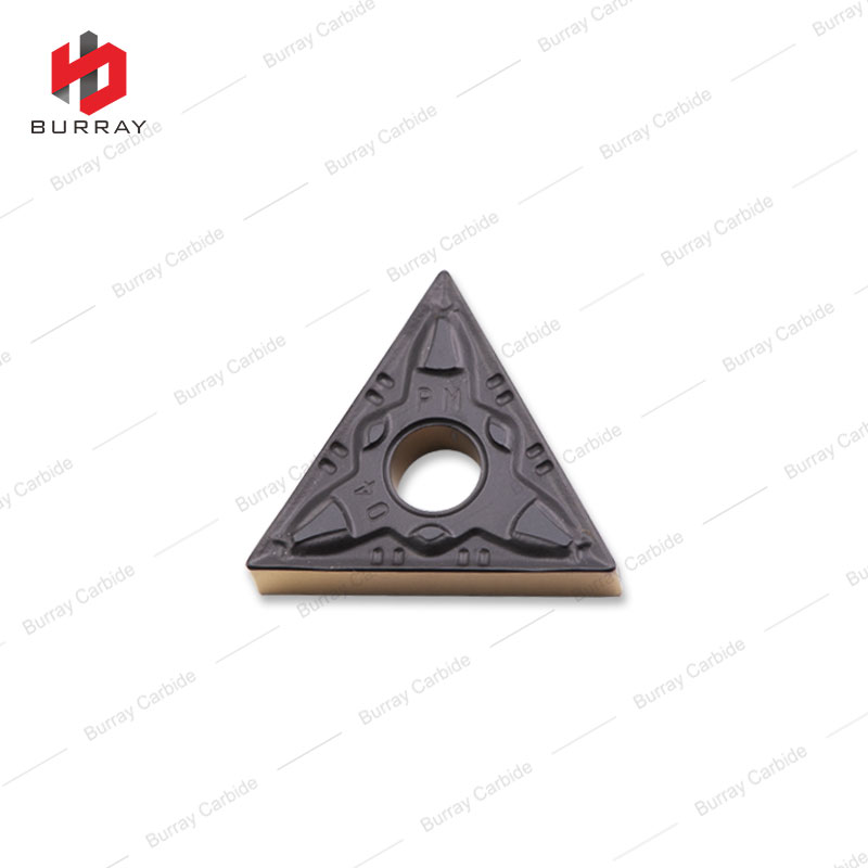 TNMG220404-PM Tungsten Carbide Insert with Bi-color CVD Coating Carbide Turning Inserts