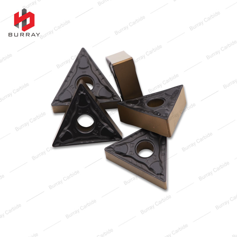 TNMG160404-PM Tungsten CNC Lathe Turning Tools Inserts with Double Color Coating