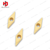 VBMT160404-HQ Tungsten Carbide Turning Insert with Yellow CVD Coating