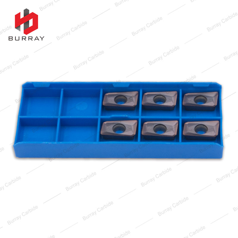 High Performance APMT1604-M2 Tungsten Carbide Milling Inserts with PVD Coating for Rotary Cutter