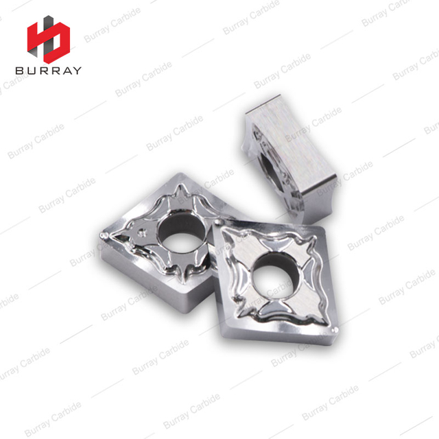 High Performance CNC Machined CNGG120408-GF Tungsten Carbide Turning Insert for Aluminum