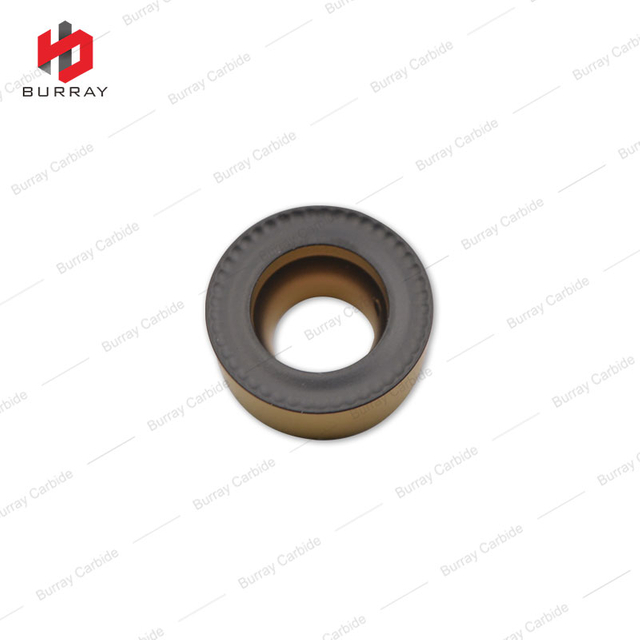 RCMT10T3MO High Strength Bi-color CVD Coated Round Insert Turning Insert for Cutting Steel