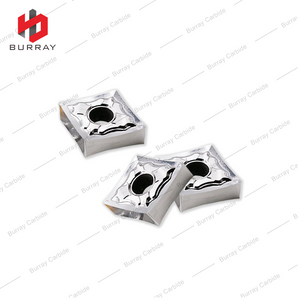 Rhombic CNC Turning Tool CNMG120404-LH with CVD Coated Turning Insert for Aluminum Machining