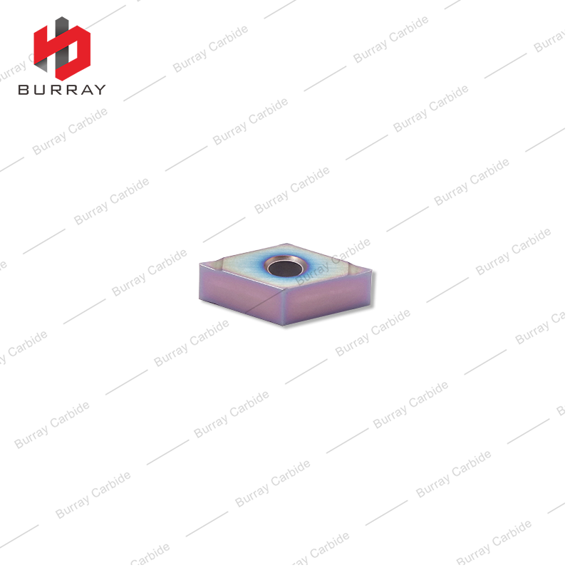 CNC Turning Inserts for Hardened Steel and High-hardness Steel DNMG150604-N with Colored PVD Coating for Stainless Steel Turning