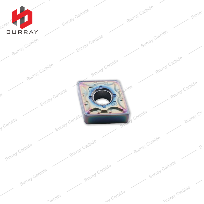 CNMG120408-MA Tungsten Carbide Turning Insert with Nano Blue PVD Coating for Machining Steel and Stainless Steel or superalloy