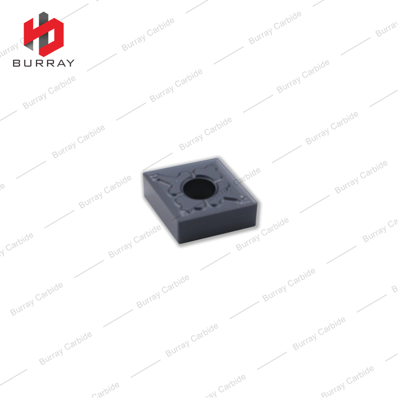 Cemented Carbide Insert CNC Turning Insert CNMG120404-PF 08/12 Black Coated Insert for Steel Machining Right Angle Shoulder Turning Insert