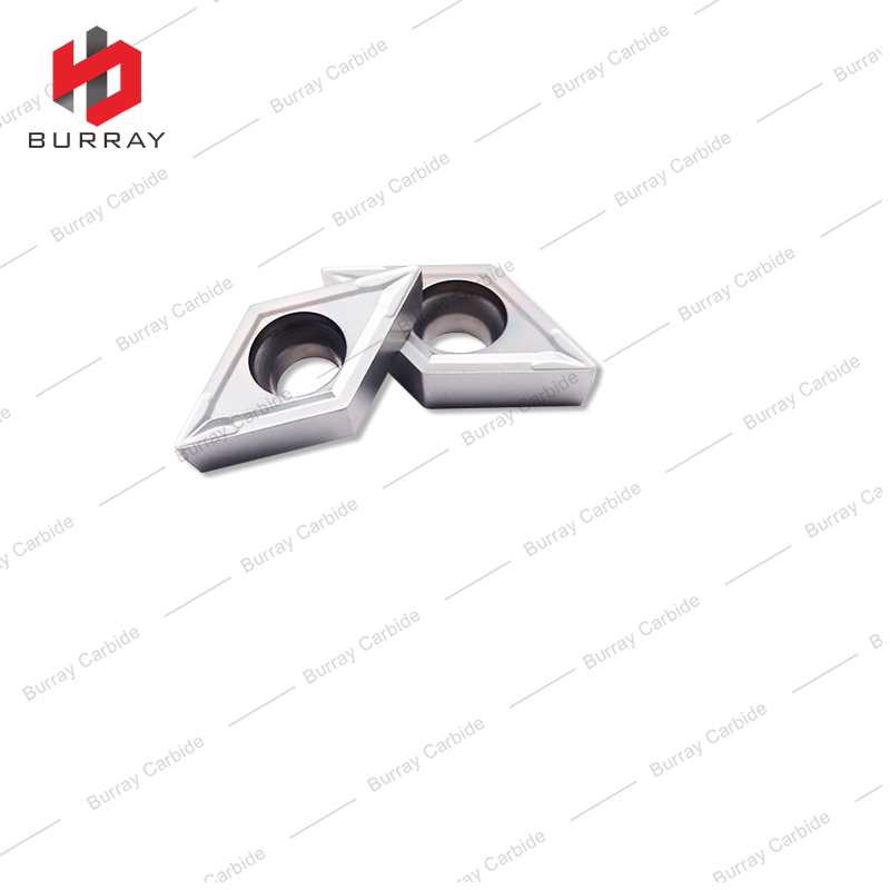CNC Lathe Turning Inserts DCMT11T304-TF Boring and Turning of Aluminum Alloys, Steel and Stainless Steel Machining