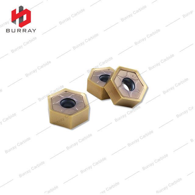 CNC High Feed Milling Inserts HNGX090608 Face Milling Inserts Heavy Cutting for Steel Machining