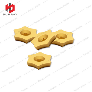 CNC Milling Inserts HXMX2504-R14/R17/R22/R29/R40/R50 for Steel Machining with CVD Coating