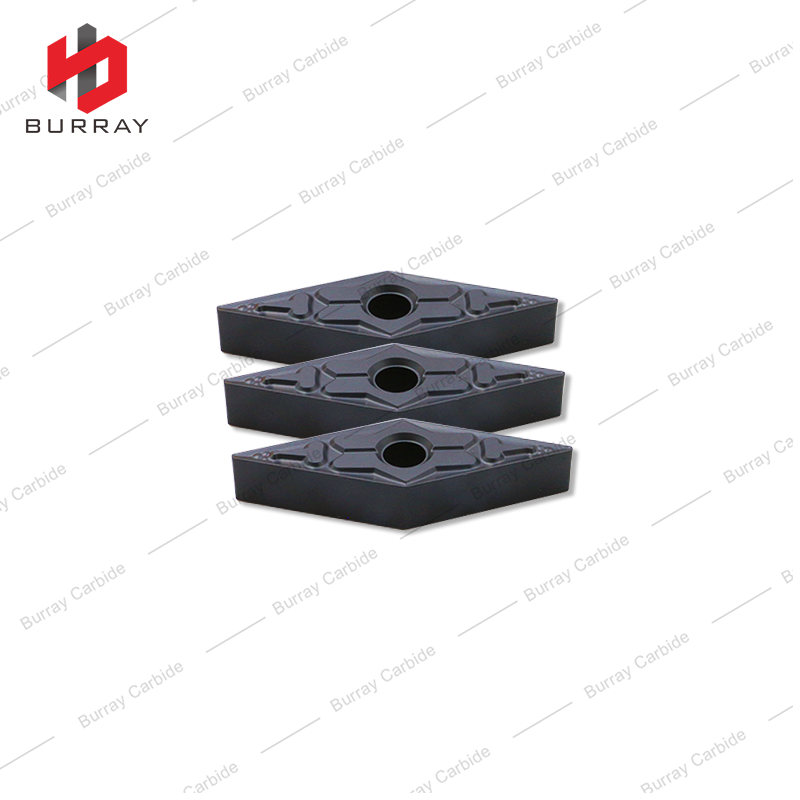 CNC Inserts Turning Cemented Carbide Cutting Tool Diamond-Shaped VNMG160404-PF with CVD Coated Machining for Cast Iron