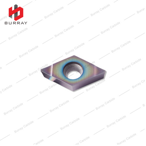 DCMT11T304-N 55° Rhombic CarbideTurning Insert PVD Coated for Internal CNC Turning Tool