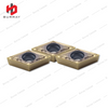 DCMT11T304-MV 55° Rhombic CNC Turning Insert PVD Coated for Steel Machining