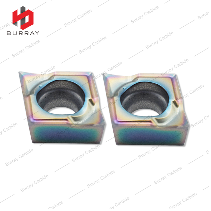 CCGT09T302-CL High Precision Rhombic CNC Lathe Metal Cutting Tool Cemented Carbide Turning Insert