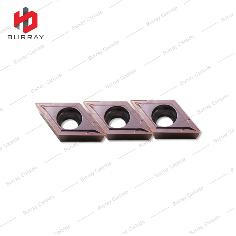 DCMT11T308-TS Carbide Inserts Turning Inserts for Steel and Stainless Steel with PVD Coating