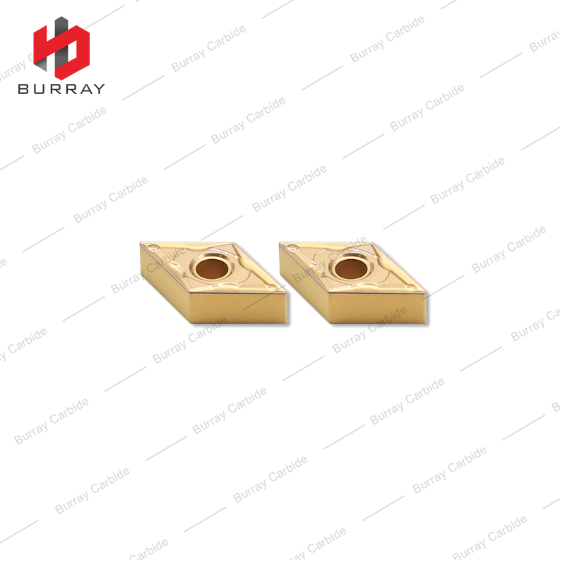 CNC Turning Insert DNMG110404-GK Negative Rake Angle Turning Tool CVD Coating for Steel Machining 