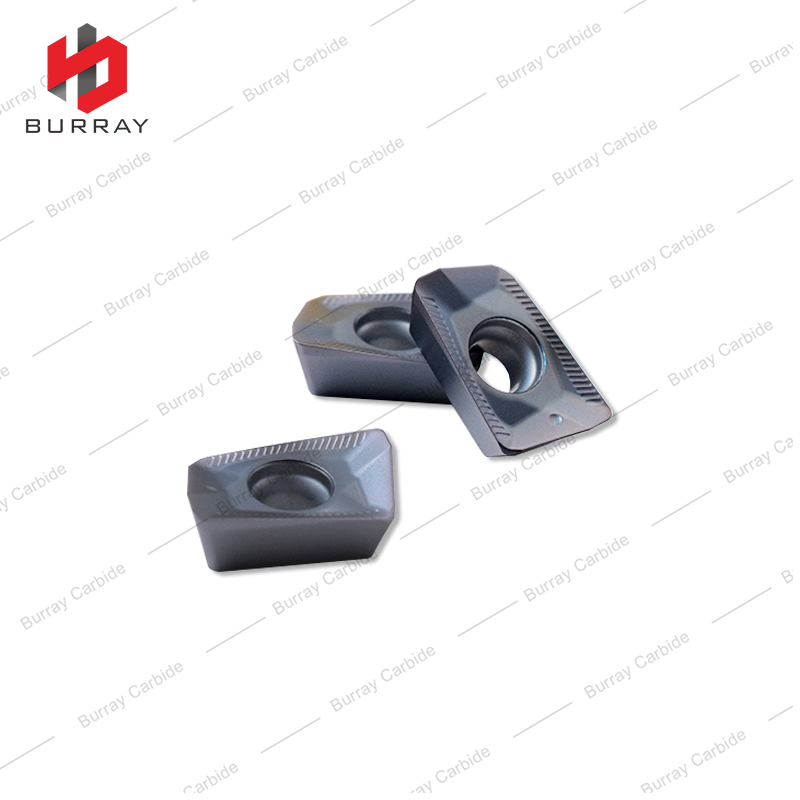 XOMX CMC Milling Cutting Tools Carbide Inserts XOMX120408-TR Square Shoulder Milling Insert