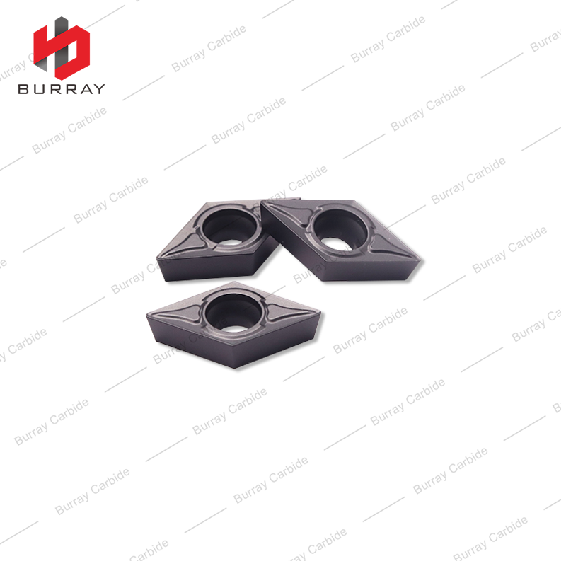 DCMT11T308- TM Turning Indexable Inserts with Black Coating for Steel